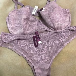 Adore Me bra and panty set. NWT